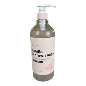 SpAlife Vanilla & Brown Sugar Exfoliating Body Wash